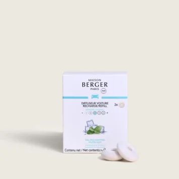MAISON BERGER DIFFUSEUR VOITURE RECHARGE Eau des Menthes
