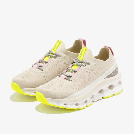 D.FRANKLIN Aero Sneaker mesh-peach