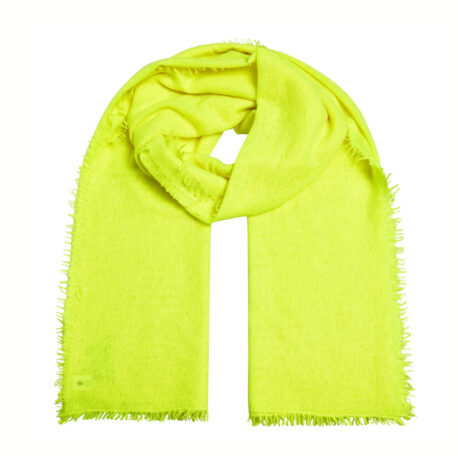 CUTE STUFF Cashmereschal Feli-CS neongelb