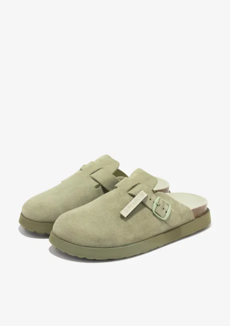 D.FRANKLIN Vibe Clog Buckle khaki – Bild 2