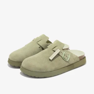 D.FRANKLIN Vibe Clog Buckle khaki