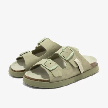 D.FRANKLIN Vibe Sandal Buckle khaki