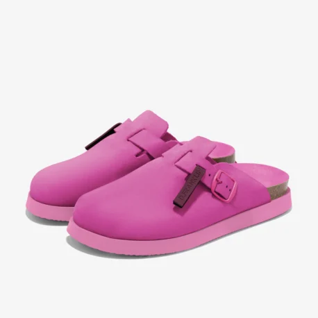 D.FRANKLIN Vibe Clog Buckle fuchsia