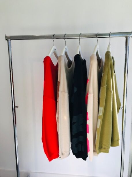 liv bergen Sweater Sky Dreaming black – Bild 4