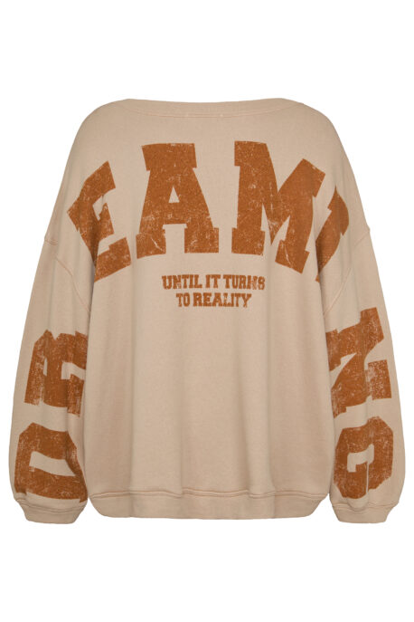 liv bergen Sweater Sky Dreaming cappuccino