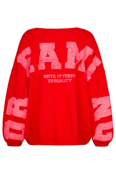 liv bergen Sweater Sky Dreaming red