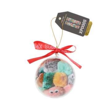 XPOOOS XMas Bauble Woman Socks Cutie