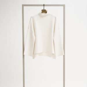 Herzen‘sangelegenheit Pullover Stehkragen ermine