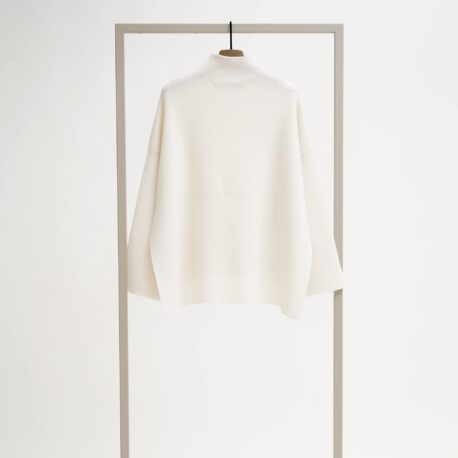 Herzen‘sangelegenheit Pullover Stehkragen ermine