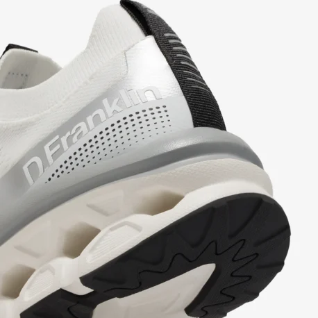 D.FRANKLIN Aero Sneaker mesh white-silver – Bild 3