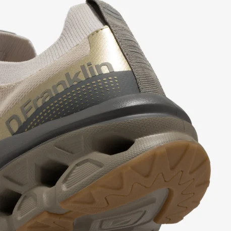 D.FRANKLIN Aero Sneaker mesh cream-gold