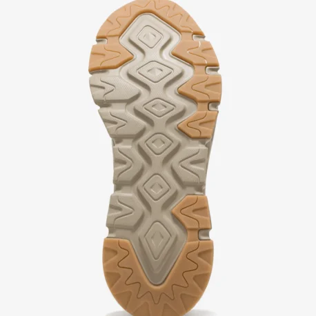 D.FRANKLIN Aero Sneaker mesh cream-gold