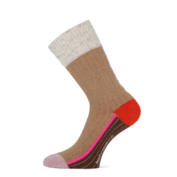 MARCMARCS Women Socks Isabella camel