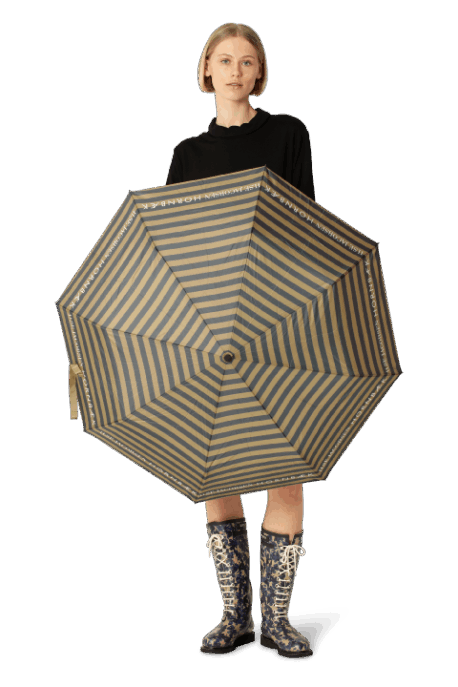 ILSE JACOBSEN Umbrella mocca ombre blue