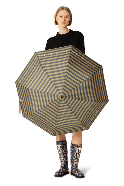 ILSE JACOBSEN Umbrella mocca ombre blue