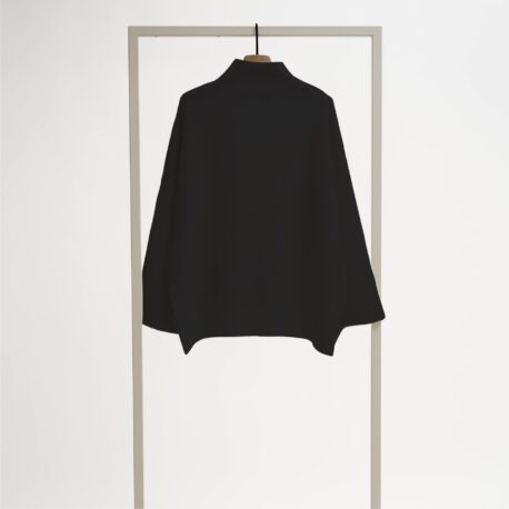 Herzen‘sangelegenheit Pullover Stehkragen black
