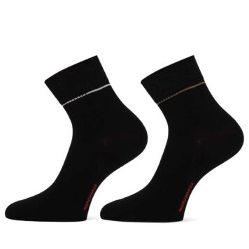 MARCMARCS Women Short Socks Sis black 2erPack