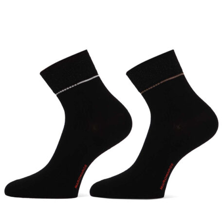 MARCMARCS Women Short Socks Sis black 2erPack