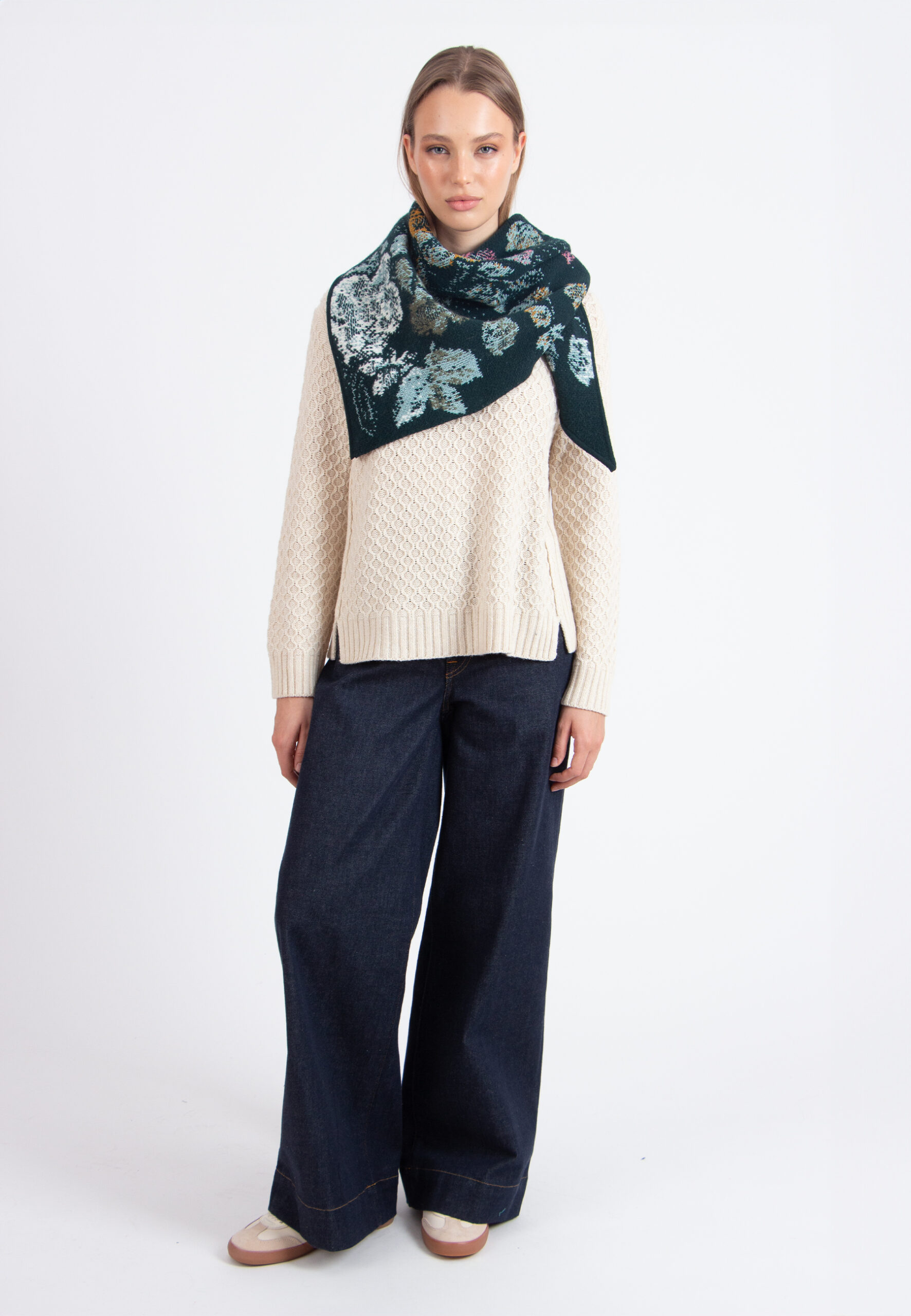 Ivko Women Schal Furnishing Floral forest – Bild 4