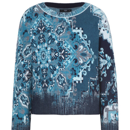 Ivko Women Pullover Kelim navy