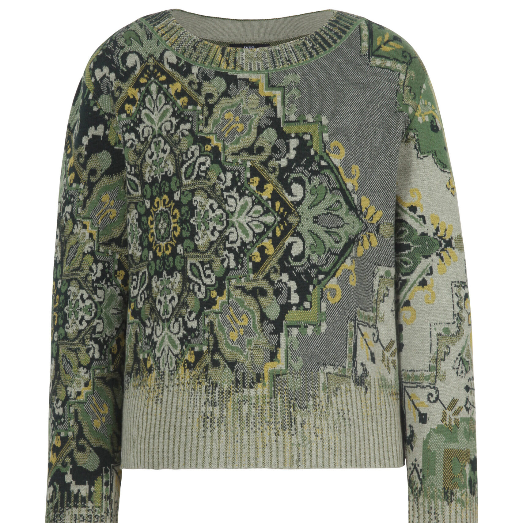 Ivko Women Pullover Kelim salvia