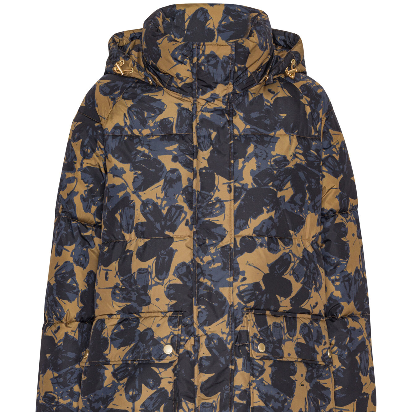 ILSE JACOBSEN oversized padded Coat butterfly
