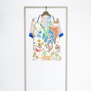 Herzen‘sangelegenheit Bluse super-multi flamingo