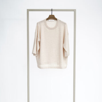 HERZENS Pullover Rundhals 1/2 arm dune