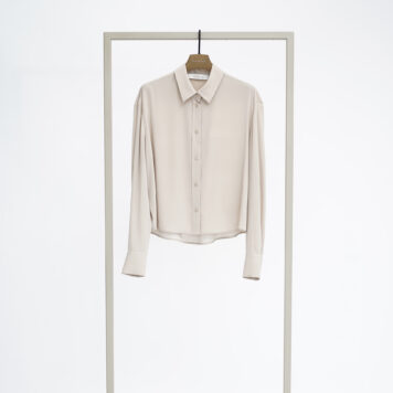 HERZENS Bluse albatross beige