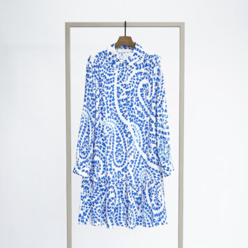 HERZENS Kleid azure superwhite