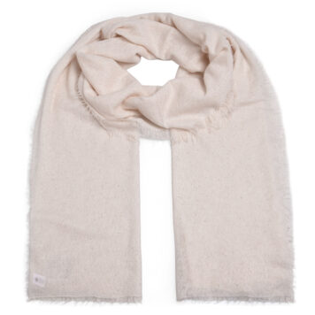 CUTE STUFF Cashmereschal Adele mit Pailetten champagner