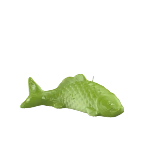 ENGELS KERZEN Objektkerze Fisch gelackt Limette