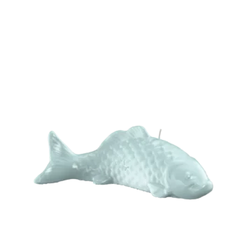 ENGELS KERZEN Objektkerze Fisch gelackt Kristall