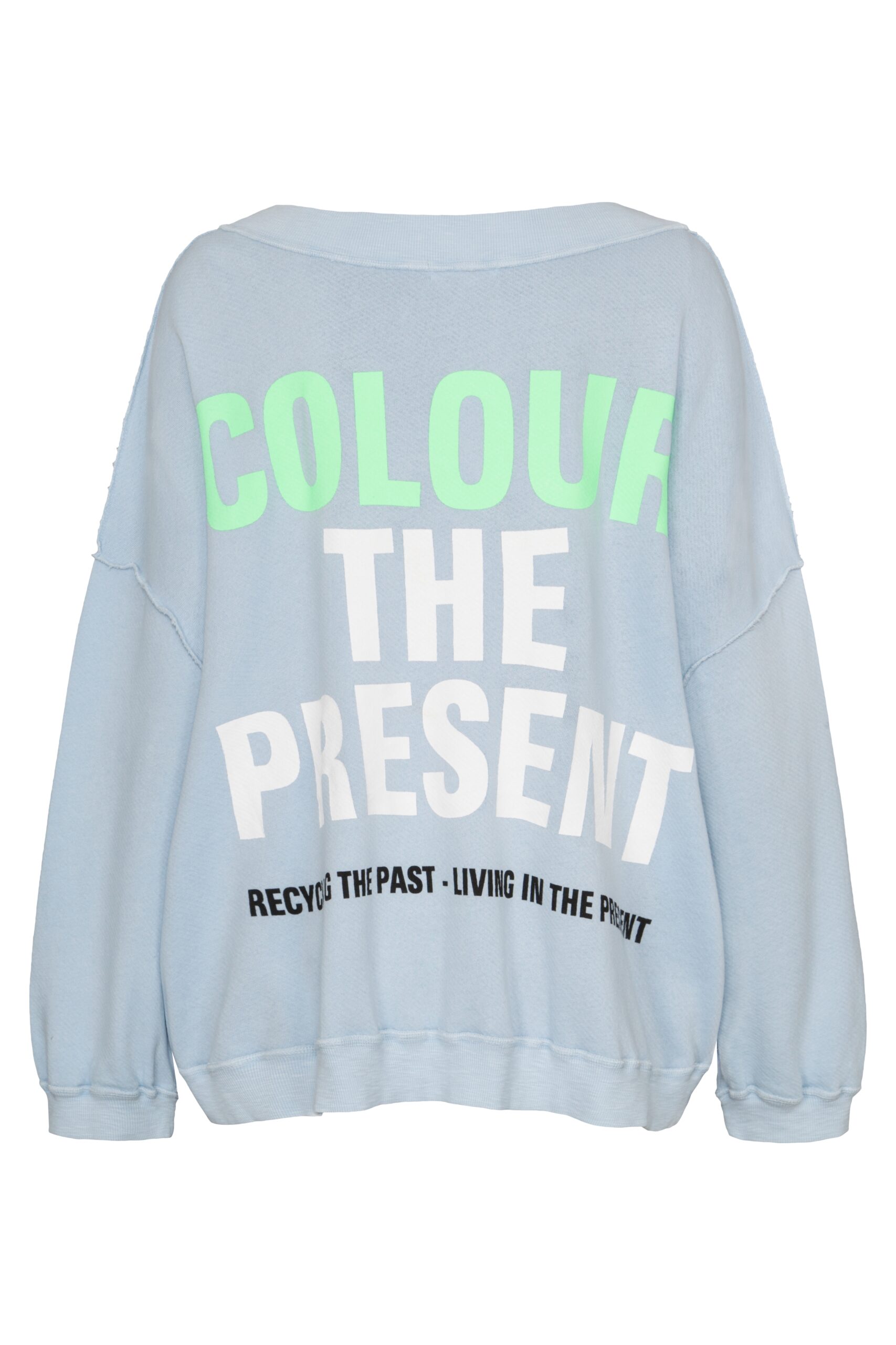 liv bergen Sweater Sky Organic light blue – Bild 3