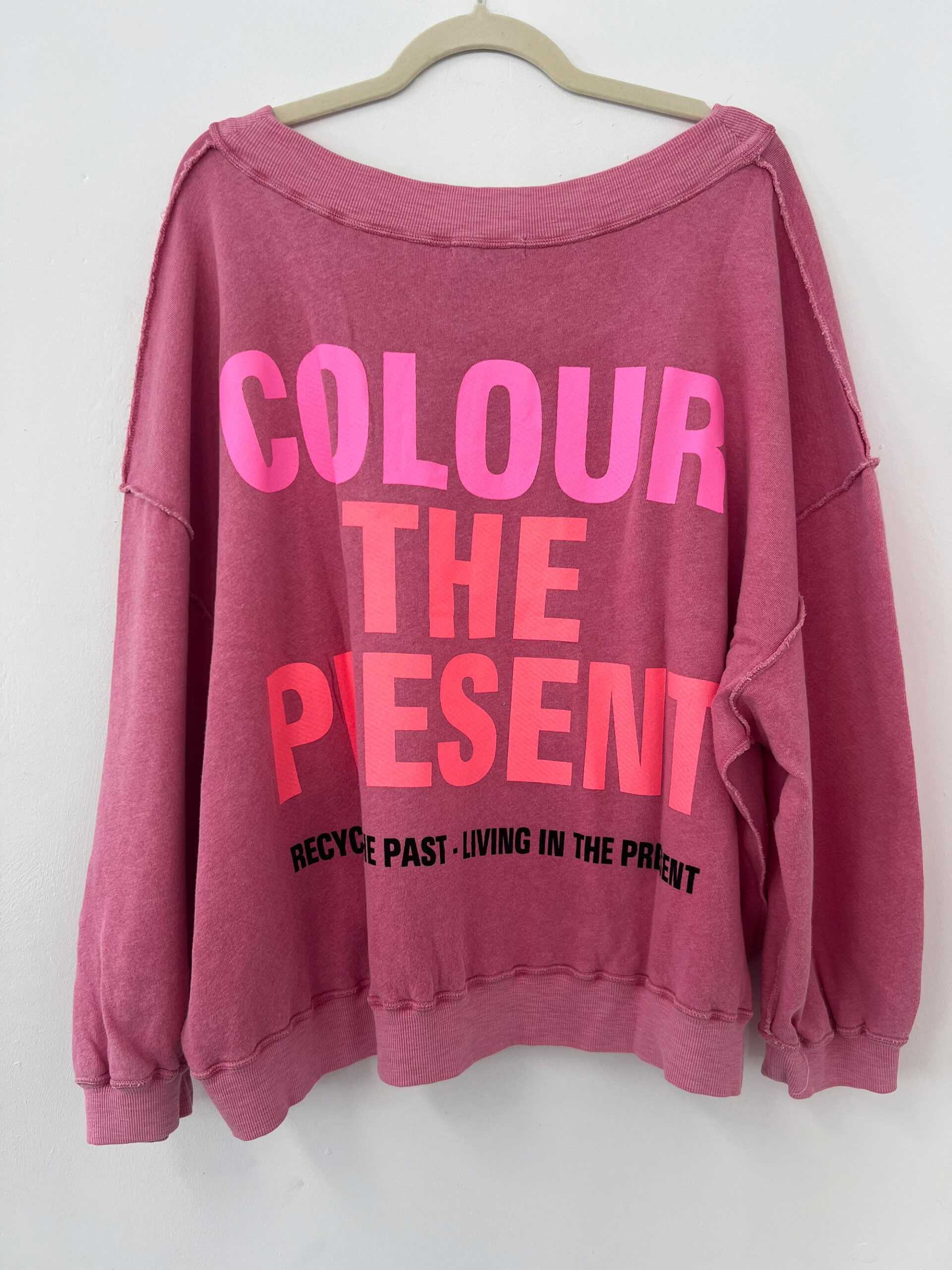 liv bergen Sweater Sky Organic watermelon – Bild 5