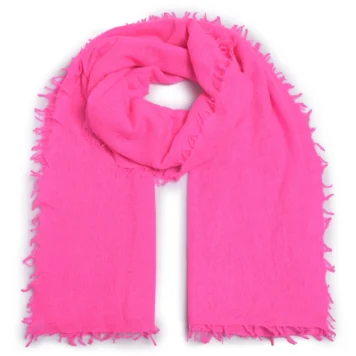 CUTE STUFF Cashmereschal Feli neon pink