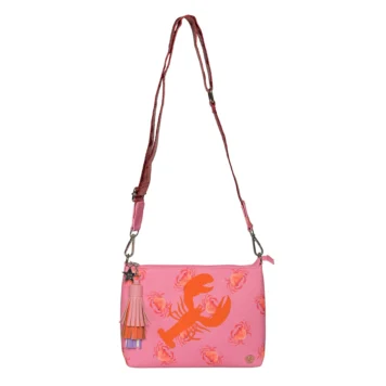 CUTE STUFF COSMETIC BAG CRAB-CS in pink