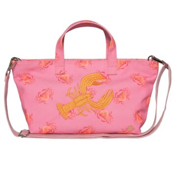 CUTE STUFF XS Shopper Crab Pink