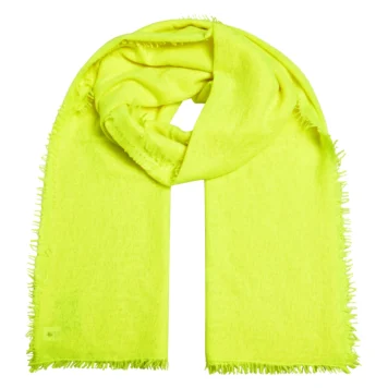 CUTE STUFF Cashmereschal Feli neon gelb